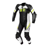 SPYKE - ESTORIL RACE 1PC SUIT BLACK/WHITE/FLUO YELLOW