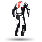 SPYKE - ASSEN RACE 2.0 1PC SUIT WHT/BLK/RED FLUO - Mono