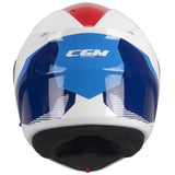 CGM 568S BER SPORT ABATIBLE MODULAR CASCO DE MOTO BLANCO AZUL