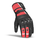 BELA - Guante Piel Ice Winter WP Negro/Rojo - SECURTEX MOTOR S.L (t/a MaximoMoto)