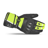 BELA - Guante Piel Ice Winter WP Lady Negro/Amarillo Fluor - SECURTEX MOTOR S.L (t/a MaximoMoto)