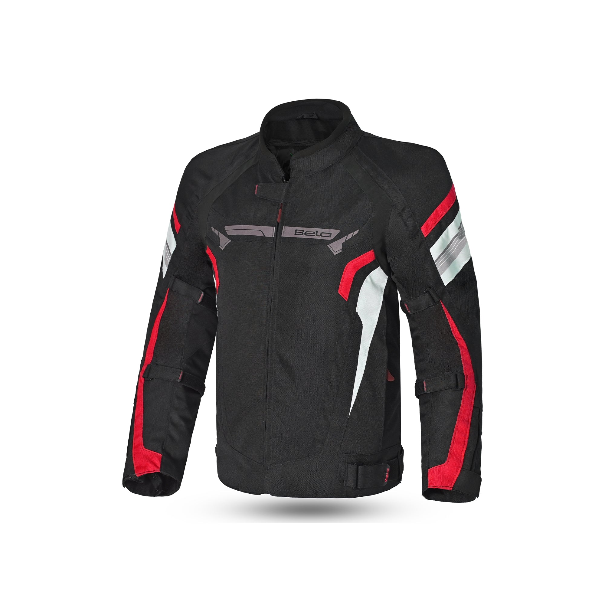 BELA-Chaqueta HighLand Man Negr/Blan/Rojo - SECURTEX MOTOR S.L (t/a MaximoMoto)