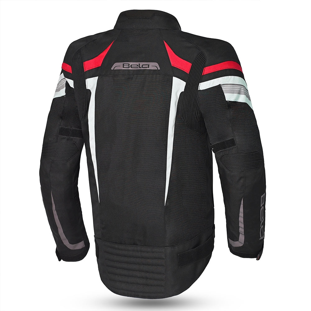 BELA-Chaqueta HighLand Man Negr/Blan/Rojo - SECURTEX MOTOR S.L (t/a MaximoMoto)
