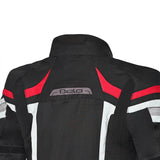 BELA - Chaqueta Textil Highland Lady Negro/Hielo/Rojo - SECURTEX MOTOR S.L (t/a MaximoMoto)