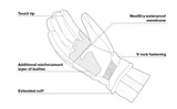 SHIMA OSLO WP MEN GUANTES BLK - SECURTEX MOTOR S.L (t/a MaximoMoto)