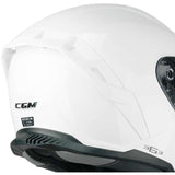 CGM 363 SHOT MONO Integral Moto Casco Blanco