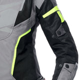 SPYKE - AIRMASTER LADY JACKET BLACK/GRAY/FLUOYELLOW