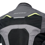 SPYKE - AIRMASTER LADY JACKET BLACK/GRAY/FLUOYELLOW