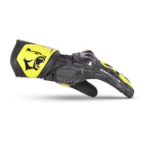 BELA - Guante Piel Rocket Long Negro/Amarillo Fluor - SECURTEX MOTOR S.L (t/a MaximoMoto)