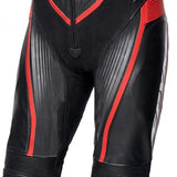 SPYKE - ARAGON RACE 1PC SUIT BLACK/FLUO RED