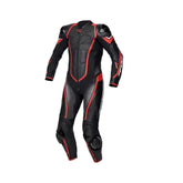 SPYKE - ARAGON RACE 1PC SUIT BLACK/FLUO RED