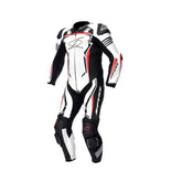 SPYKE - ASSEN RACE 2.0 1PC SUIT WHT/BLK/RED FLUO - Mono