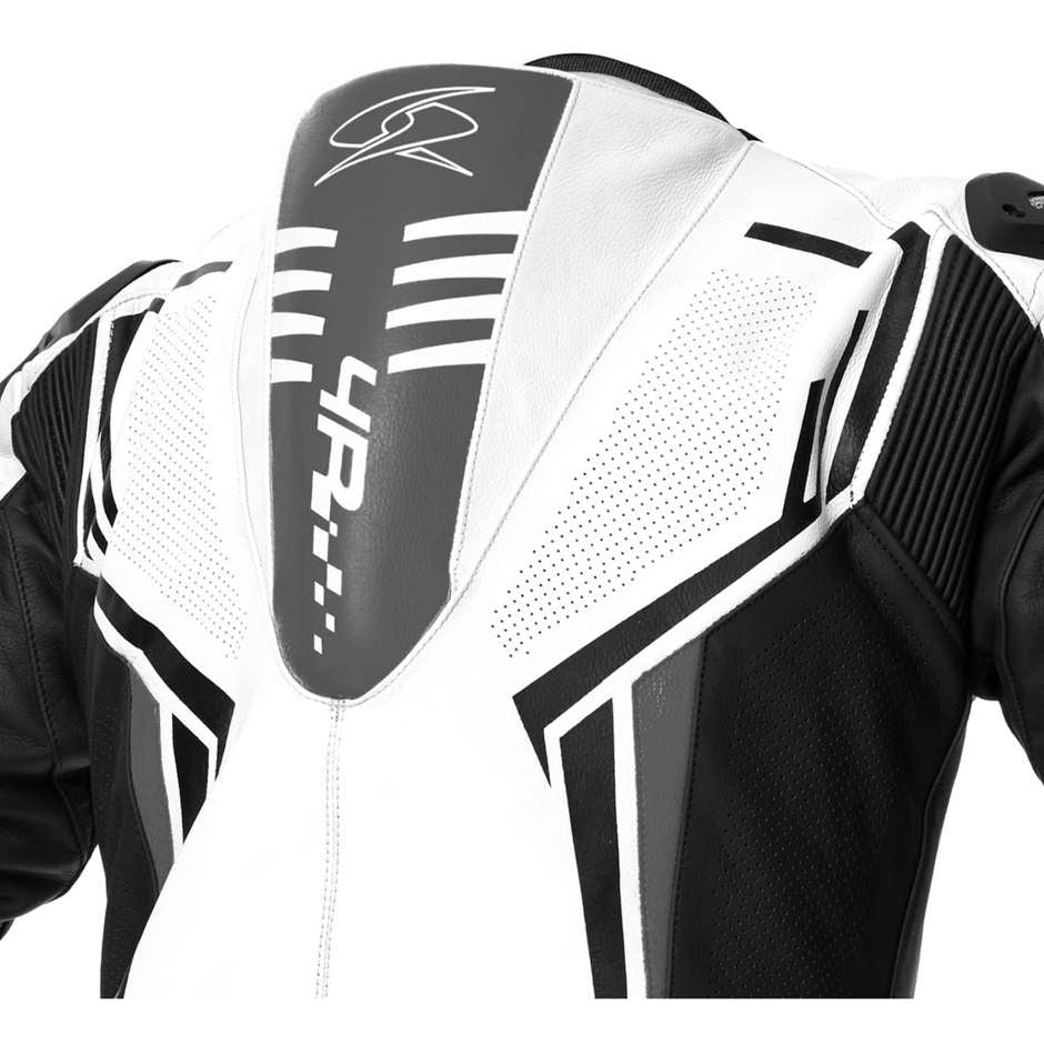 SPYKE - ASSEN RACE 2.0 1PC SUIT WHT/BLK - SECURTEX MOTOR S.L (t/a MaximoMoto)