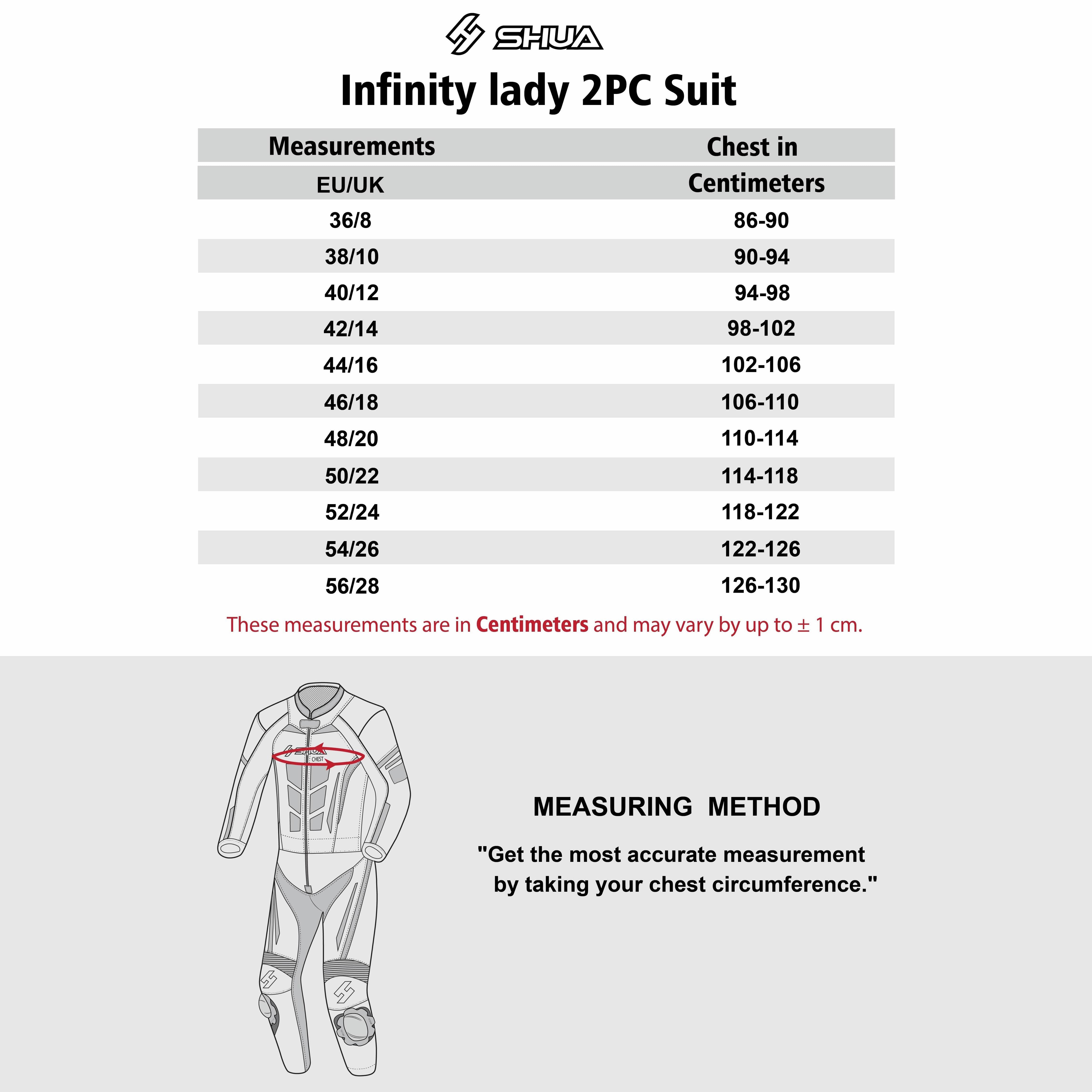 SHUA - Mono 2 PC Infinity Lady Negro/Turquesa-Maximo Moto