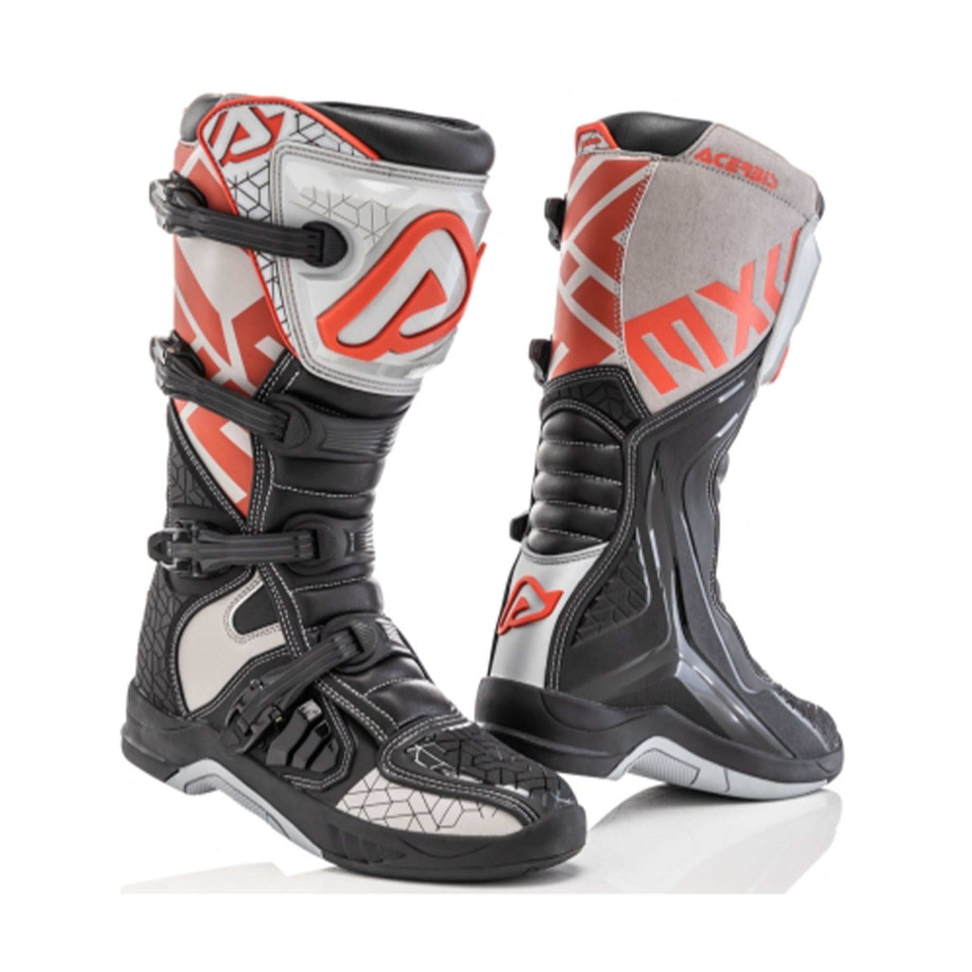 ACERBIS - STIVALE X-TEAM NERO/GRIGIO - SECURTEX MOTOR S.L (t/a MaximoMoto)