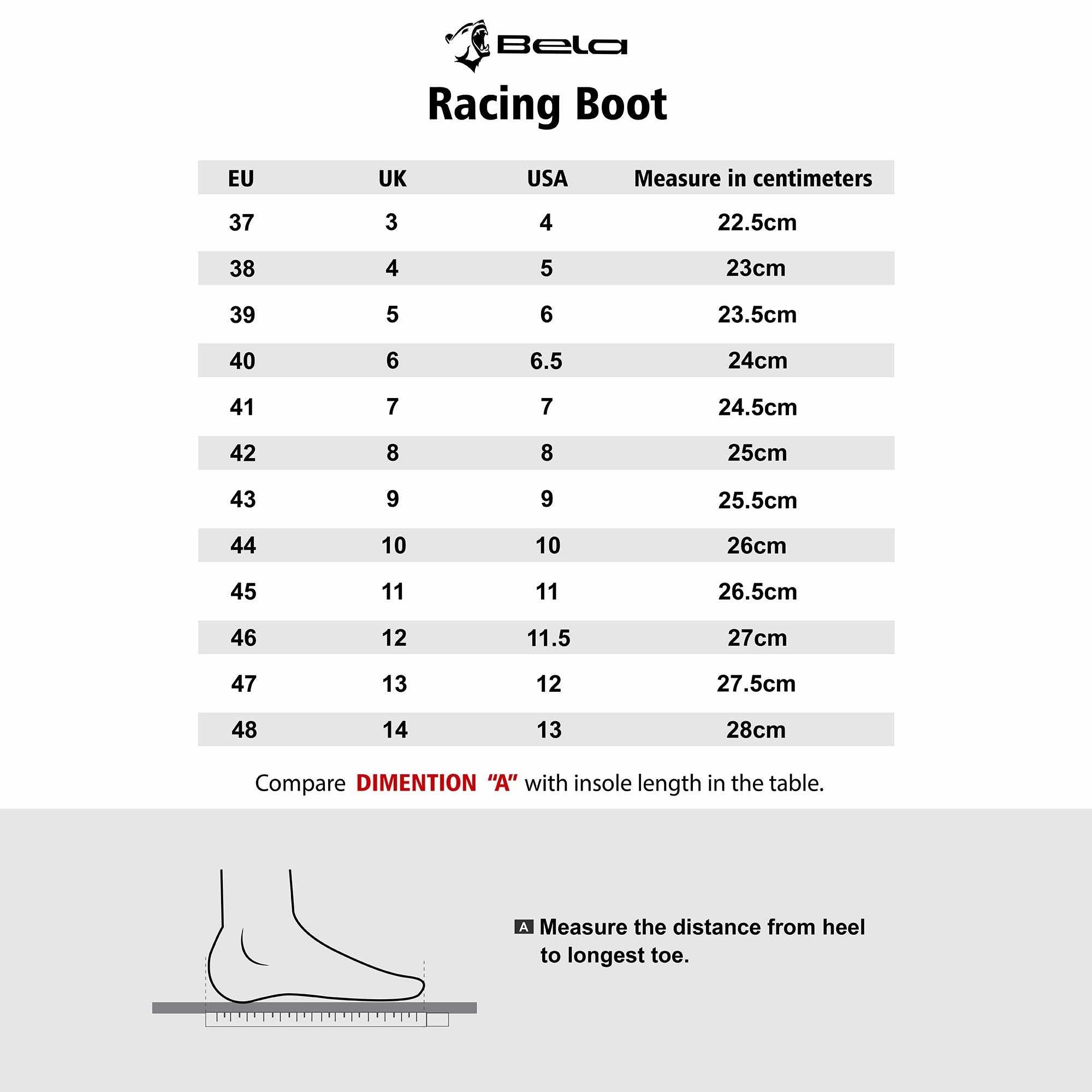 BELA - Botas Piel Thunder Racing Negro/Amarillo Fluor - SECURTEX MOTOR S.L (t/a MaximoMoto)