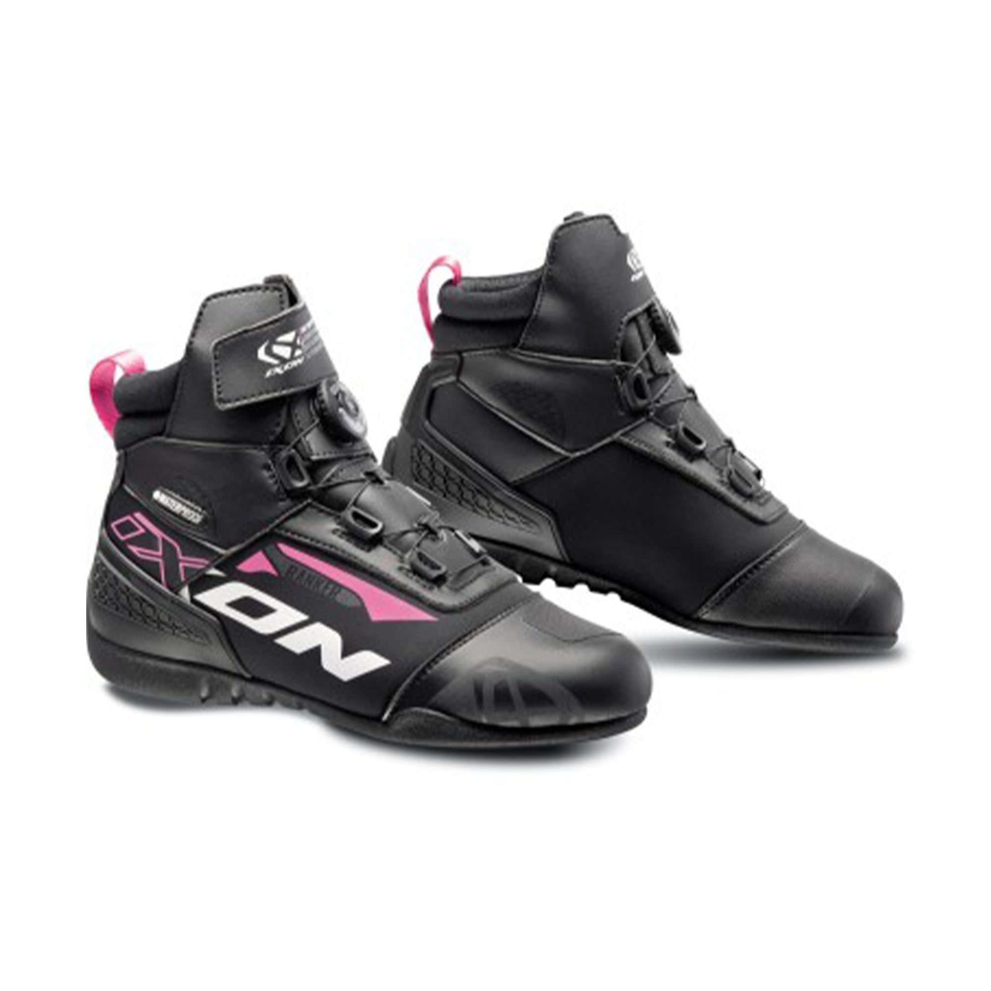 IXON- BOTAS RANKER WP LADYBLACK/WHITE/FUSHIA - SECURTEX MOTOR S.L (t/a MaximoMoto)