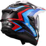 LS2 MX701 EXPLORER C FRONTIER CASCO DE MOTO BLANCO AZUL
