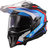 LS2 MX701 EXPLORER C FRONTIER CASCO DE MOTO BLANCO AZUL