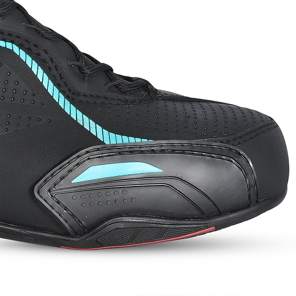 BELA - Botas Jet Evo Piel Lady Negro/Turquesa - SECURTEX MOTOR S.L (t/a MaximoMoto)