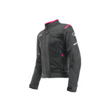 ACERBIS - Chaqueta Ce Ramsey Vented Lady Negro/Rosa