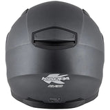 KAPPA KV38 Houston Motocicleta Integral Casco Negro titanio
