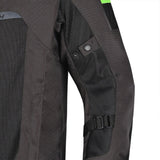 R-TECH SPIRAL MESH JAQUETES DE MOTO HOMES FANG NEGRE VERD
