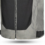 R-TECH SPIRAL MESH CHAQUETA DE MOTO DE HOMBRE TEXTIL HIELO GRIS AMARILLO FLOUR