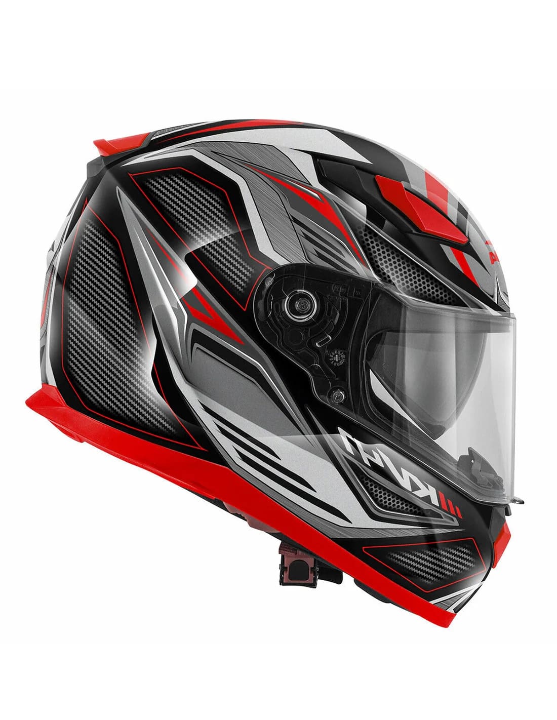 KAPPA KV41 Dallas Fighter Deportivo Ligero Casco Negro Rojo - CASCO