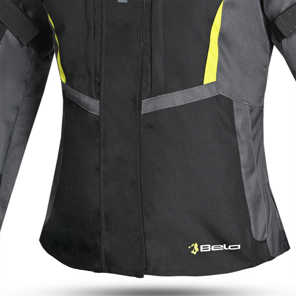 BELA - Chaqueta Textil Hurricane Lady Negro/Amarillo - SECURTEX MOTOR S.L (t/a MaximoMoto)