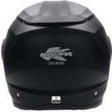 KAPPA KV32 Orlando Basic Moto Modular Casco Negro Mate - CASCO