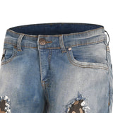 BELA - Pantalón Jeans Stone CE - Azul Cammo