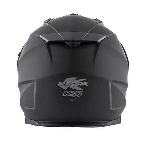 KAPPA KV30 Enduro Basic Moto Aventure Casco Negro - CASCO