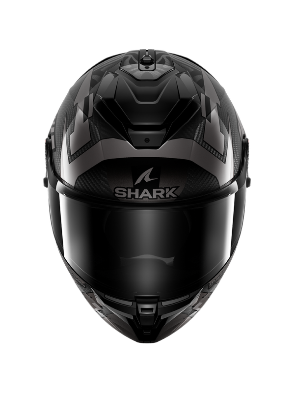 SHARK SPARTAN GT PRO CARBON ZARCO TRACK RACER Carbono Antracita Cromado