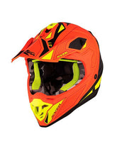 KAPPA KV49 MOTO CROSS ENDURO CASCO NEGRO NARANJA - CASCO