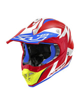KAPPA KV49 Motocicleta Motocross Casco Rojo Blanco - CASCO