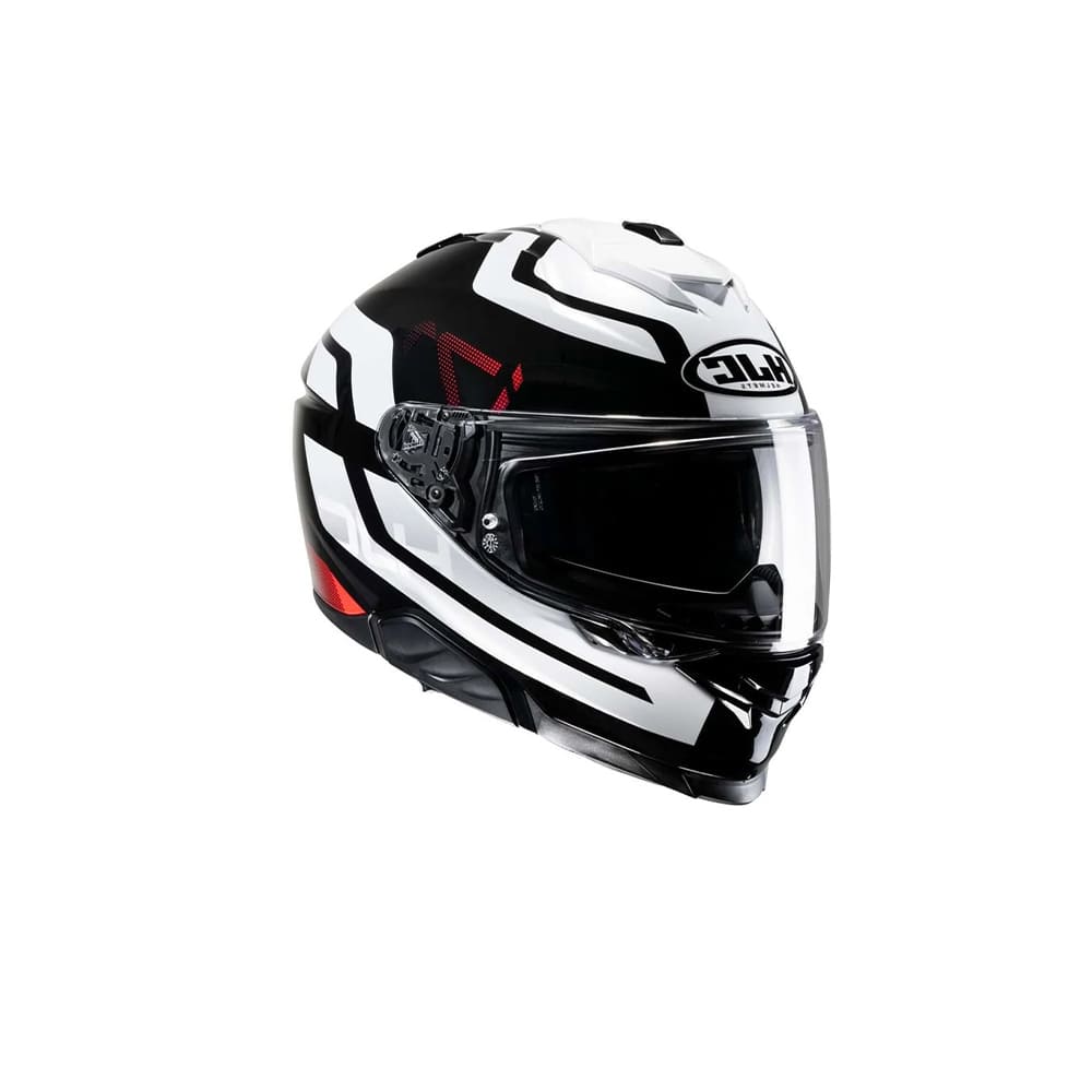 HJC I71 ENTA MC1 Moto Racing Casco Integral Blanco Negro