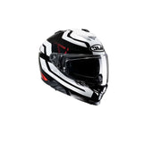 HJC I71 ENTA MC1 Moto Racing Casco Integral Blanco Negro