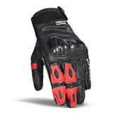 BELA - Guante Piel Rocket Short Negro/Rojo - SECURTEX MOTOR S.L (t/a MaximoMoto)