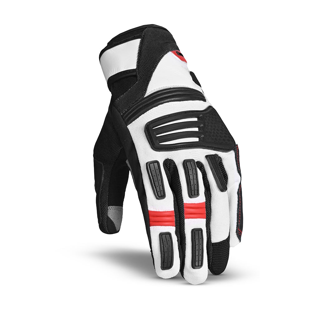 BELA - Guante Textil Arizon Lady Negro/Rojo - SECURTEX MOTOR S.L (t/a MaximoMoto)