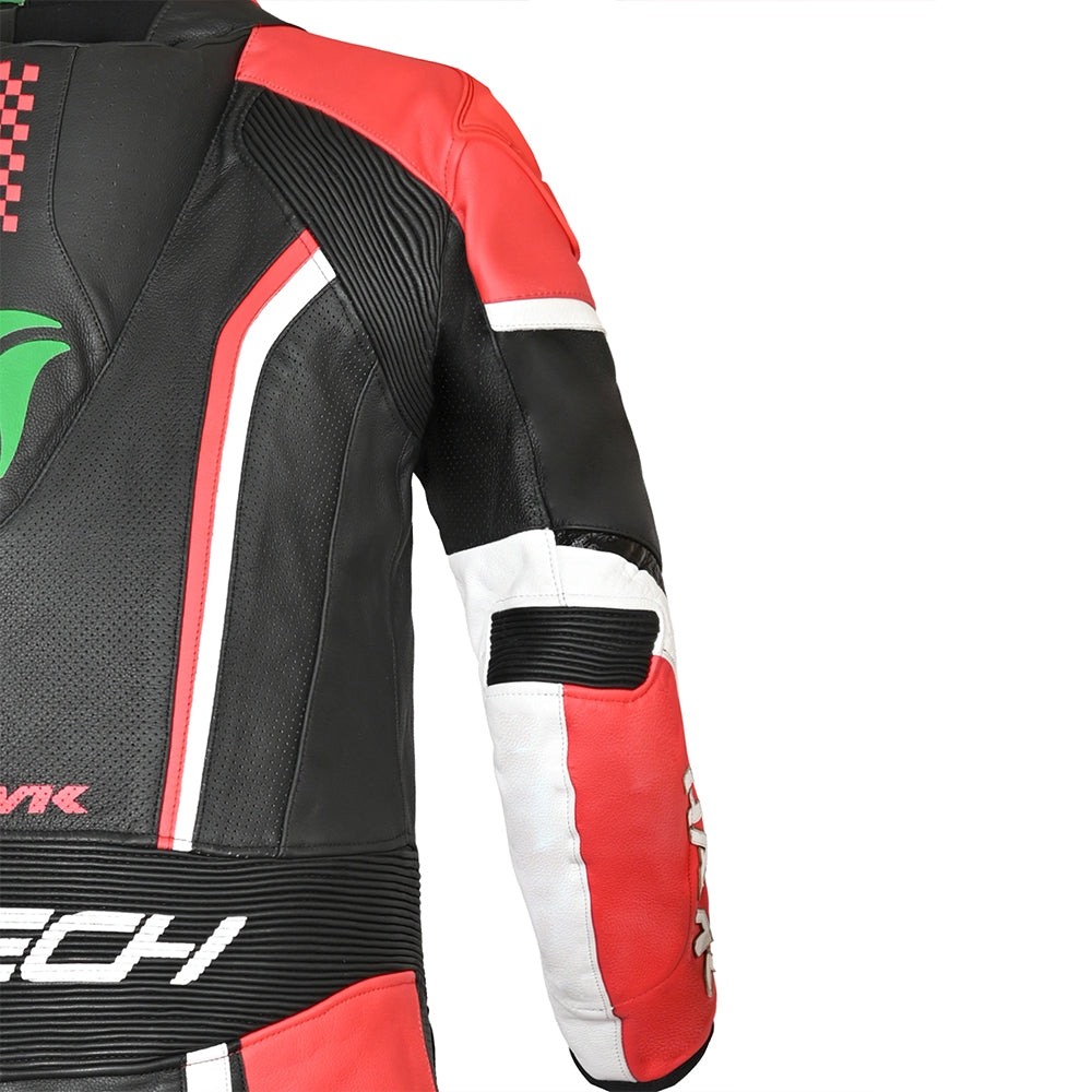 R-TECH -Mono 1 PC Hawk Negro/Rojo/Verde - SECURTEX MOTOR S.L (t/a MaximoMoto)