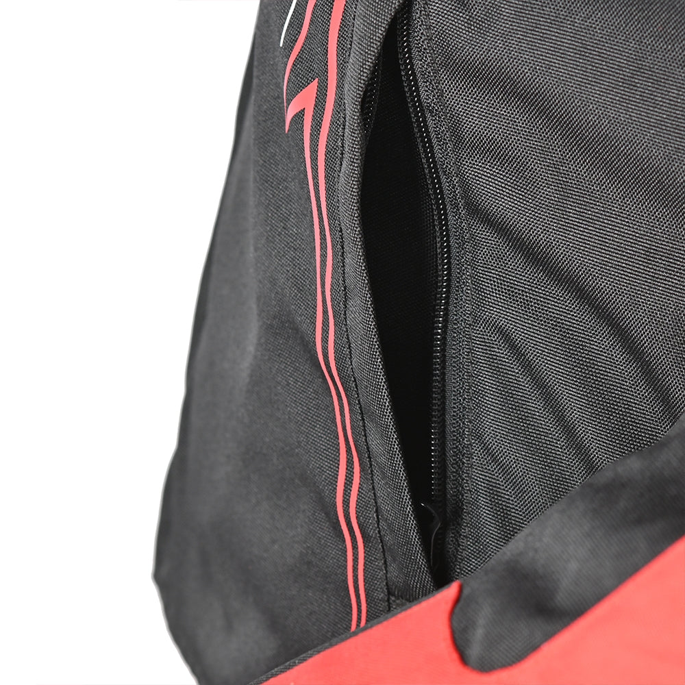 BELA - Chaqueta Textil Panther Negro/Rojo - SECURTEX MOTOR S.L (t/a MaximoMoto)