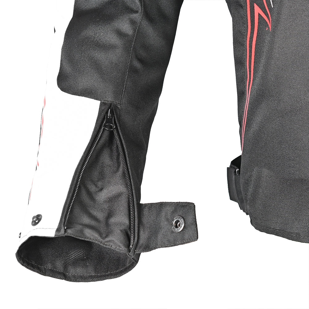 BELA - Chaqueta Textil Panther Negro/Blanco/Rojo - SECURTEX MOTOR S.L (t/a MaximoMoto)