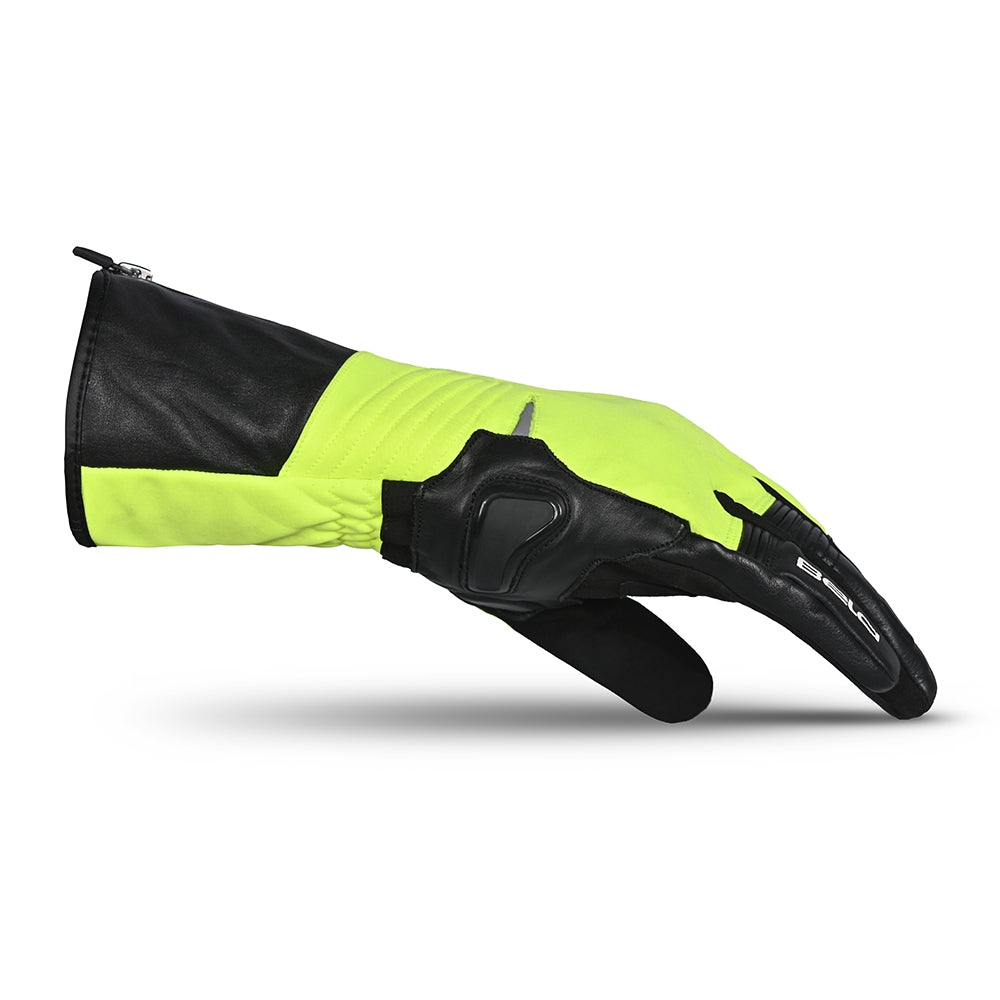 BELA - Guantes Textil Explorer Winter WP Negro/Amarillo Fluor - SECURTEX MOTOR S.L (t/a MaximoMoto)