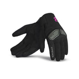 BELA - Guante Textil LMBU 2 Lady Negro/Rosa - SECURTEX MOTOR S.L (t/a MaximoMoto)