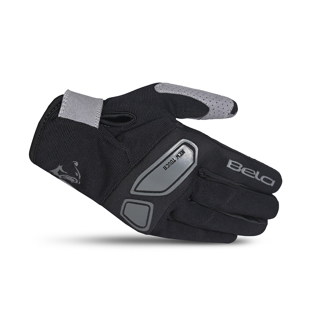 BELA - Guante Textil LMBU 2 Negro/Gris - SECURTEX MOTOR S.L (t/a MaximoMoto)