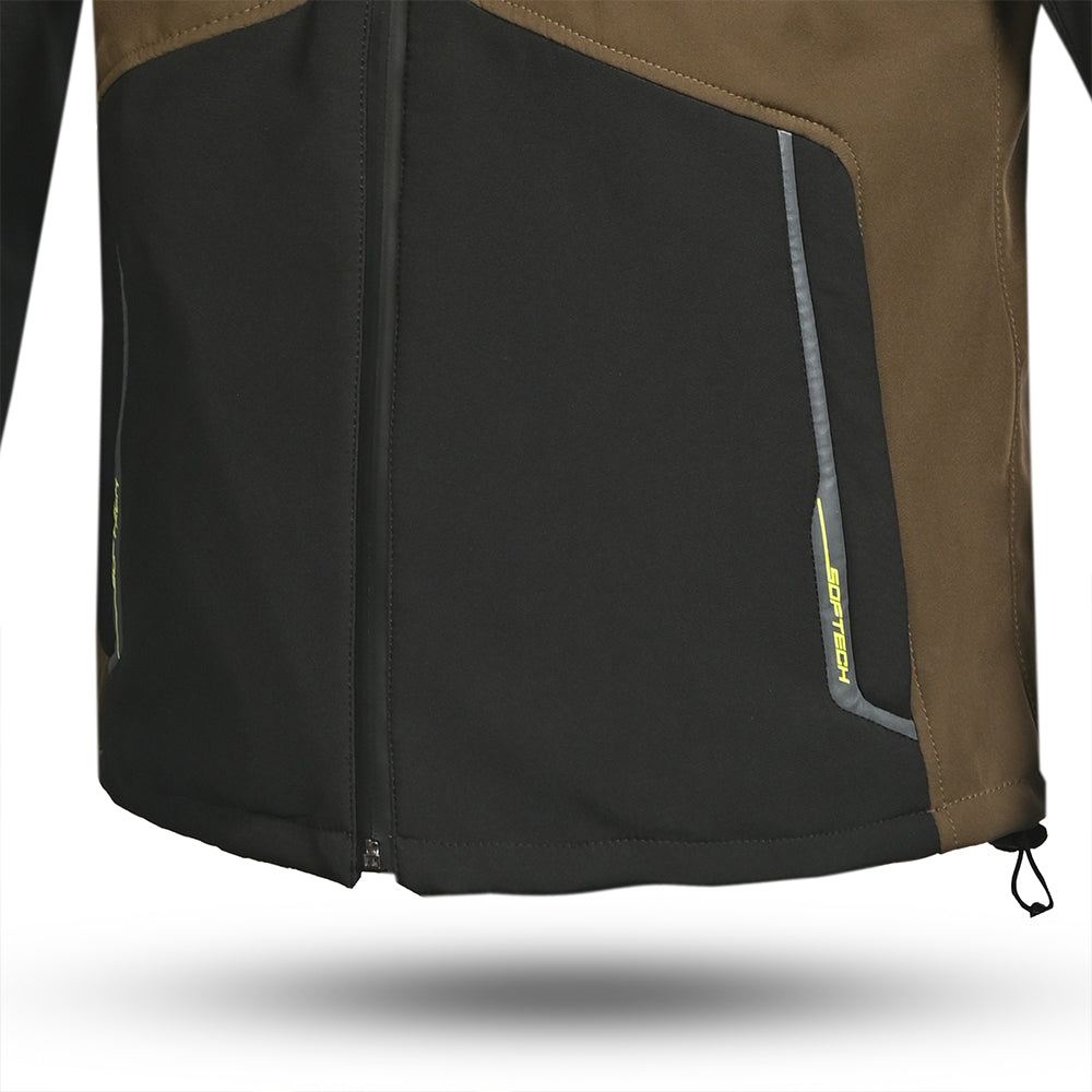 BELA - Sudaera Fire Fly Man Negro/Olive Green/ Amarillo fluor - SECURTEX MOTOR S.L (t/a MaximoMoto)