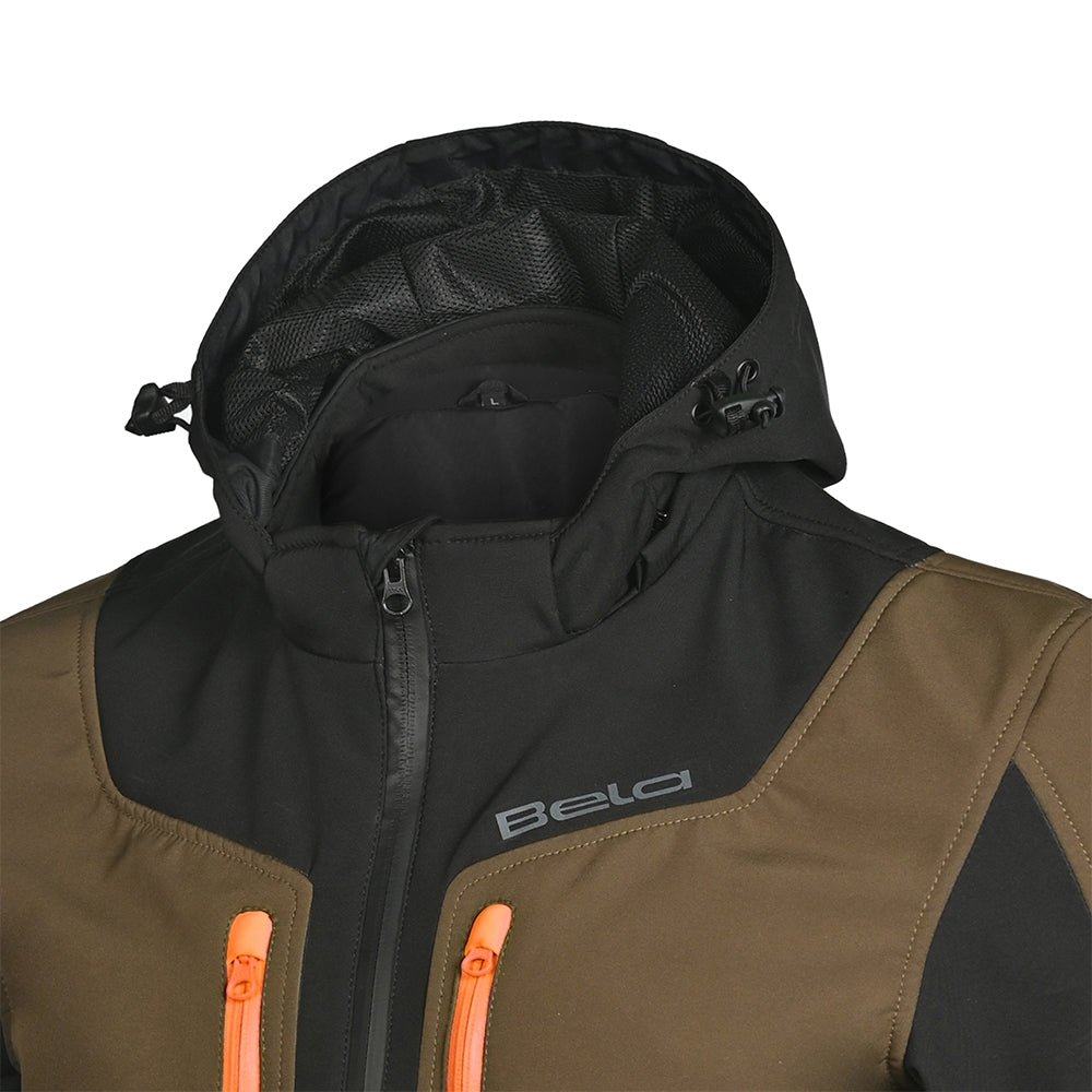 BELA - Sudaera Fire Fly Man Negro/Olive Green/ Naranja - SECURTEX MOTOR S.L (t/a MaximoMoto)