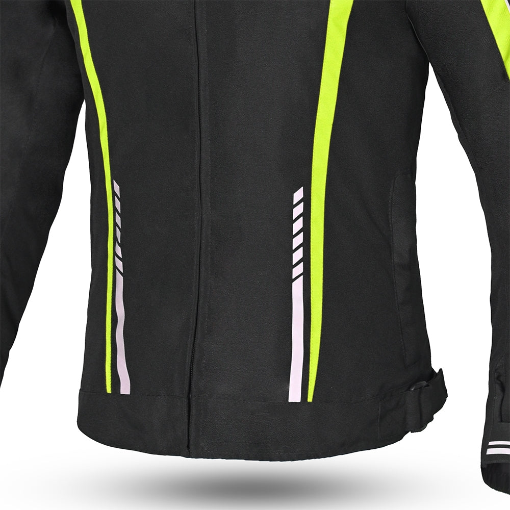 R-TECH - MARSHAL LADY Negro/Amarillo Fluor