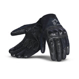 BELA - Guante Textil Titan Denim Inv. WP Negro/Azul - SECURTEX MOTOR S.L (t/a MaximoMoto)